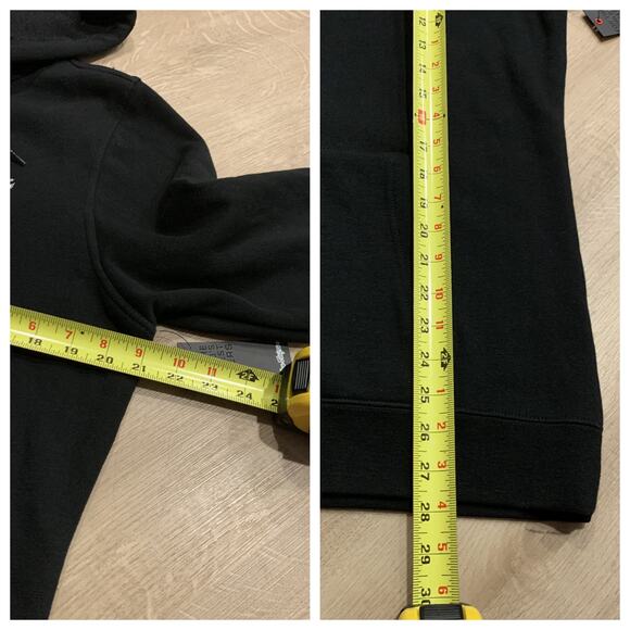 Troy Lee Designs TLD Etched Zip-Up Hoodie Women's XL Black Sweatshirt NEW NWT - Picture 7 of 7